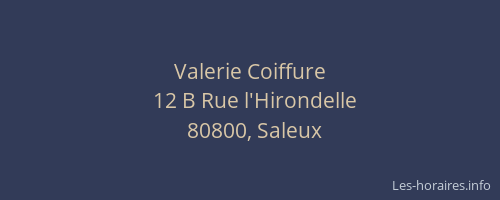 Valerie Coiffure