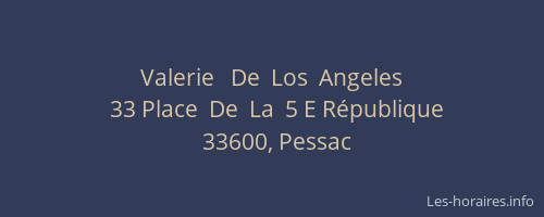 Valerie   De  Los  Angeles