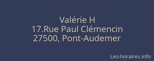 Valérie H