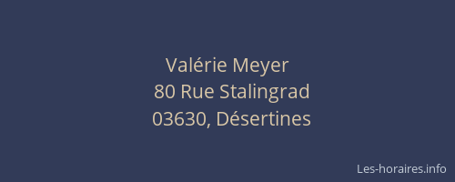 Valérie Meyer
