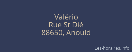 Valério