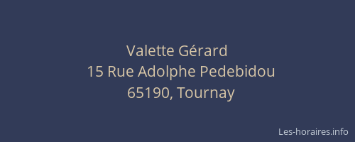 Valette Gérard