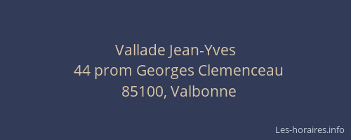 Vallade Jean-Yves