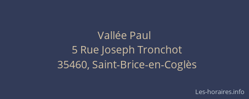 Vallée Paul