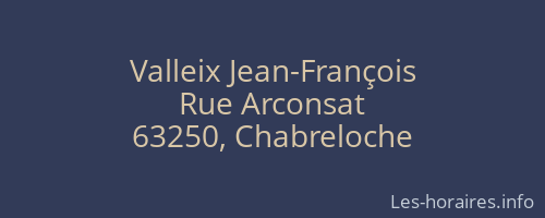 Valleix Jean-François