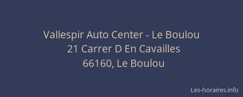 Vallespir Auto Center - Le Boulou