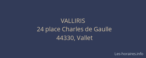 VALLIRIS