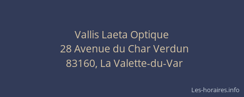 Vallis Laeta Optique
