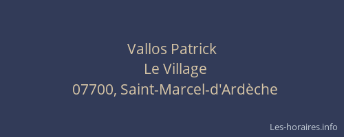 Vallos Patrick