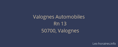 Valognes Automobiles