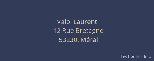 Valoi Laurent