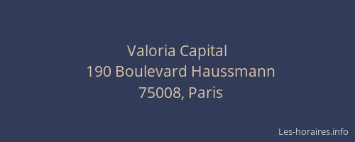 Valoria Capital
