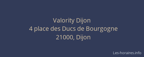 Valority Dijon