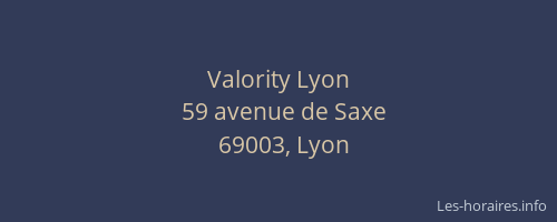 Valority Lyon