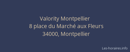 Valority Montpellier