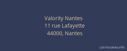 Valority Nantes