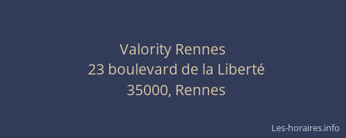 Valority Rennes