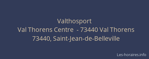 Valthosport