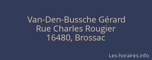 Van-Den-Bussche Gérard