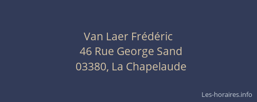 Van Laer Frédéric