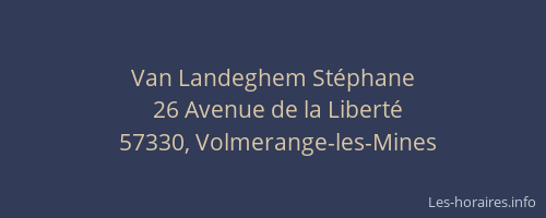Van Landeghem Stéphane