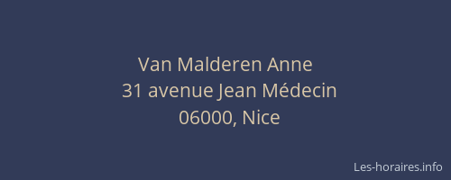 Van Malderen Anne