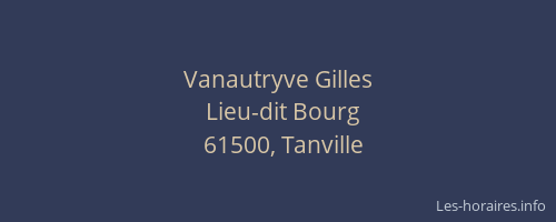 Vanautryve Gilles