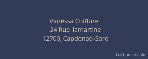Vanessa Coiffure