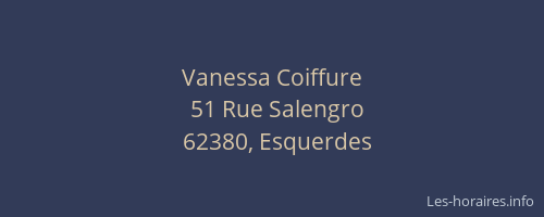 Vanessa Coiffure