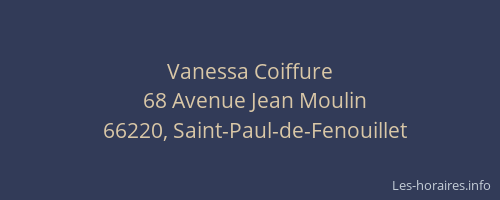 Vanessa Coiffure
