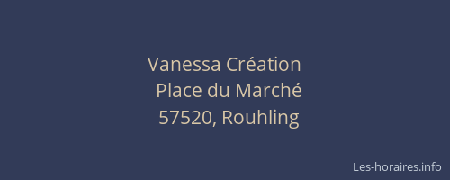 Vanessa Création
