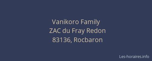 Vanikoro Family
