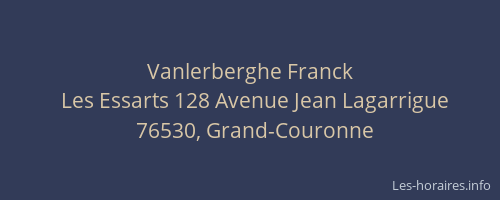 Vanlerberghe Franck