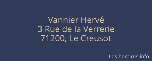 Vannier Hervé