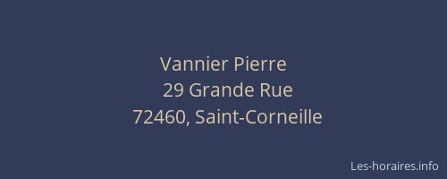 Vannier Pierre