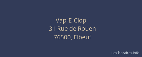 Vap-E-Clop