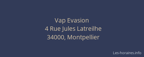 Vap Evasion