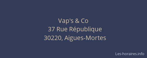 Vap's & Co