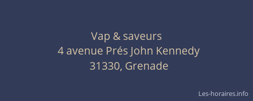 Vap & saveurs