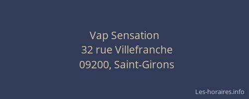 Vap Sensation