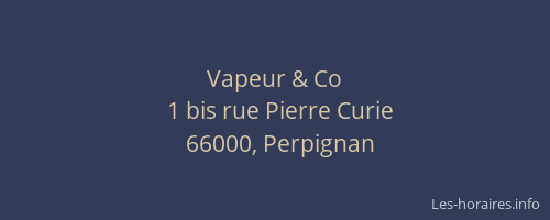Vapeur & Co
