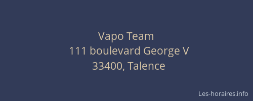 Vapo Team