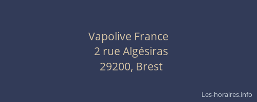 Vapolive France