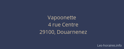 Vapoonette