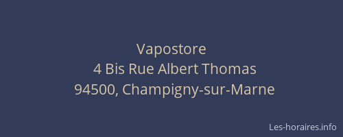 Vapostore