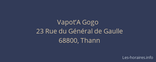 Vapot’A Gogo