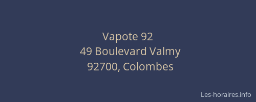 Vapote 92