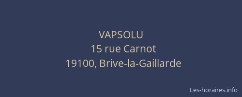 VAPSOLU