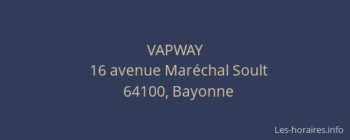 VAPWAY