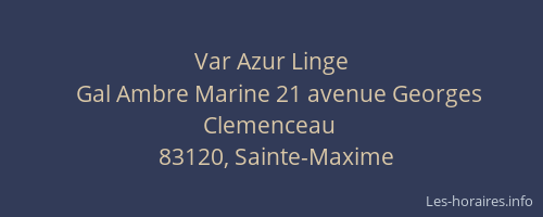 Var Azur Linge